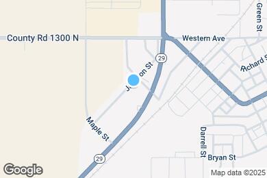 Map image of the property - 702 Jackson St
