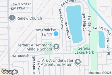 Map image of the property - 14233 SW 177th Terrace