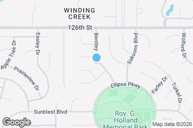 Map image of the property - 12510 Bentley Blvd