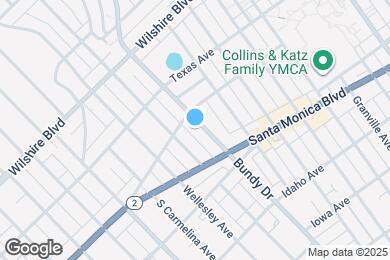 Map image of the property - 1419 S. Bundy Dr