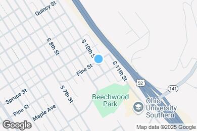 Map image of the property - 1416 S 10th St