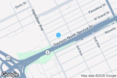 Map image of the property - 227 W Grand St