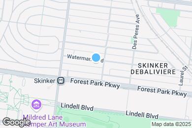 Map image of the property - 6114 Waterman Blvd