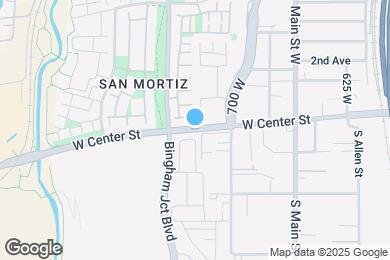 Map image of the property - 851 W Center St