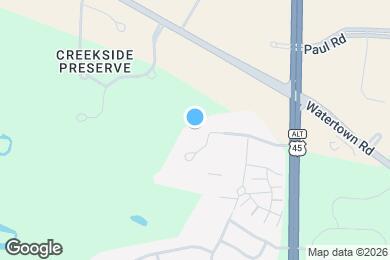 Map image of the property - Hidden Ponds