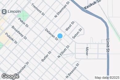 Map image of the property - 305 N Butler St