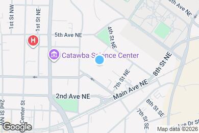 Map image of the property - 418 4th Ave NE