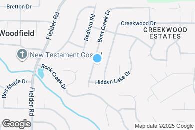 Map image of the property - 6770 Bent Creek Dr