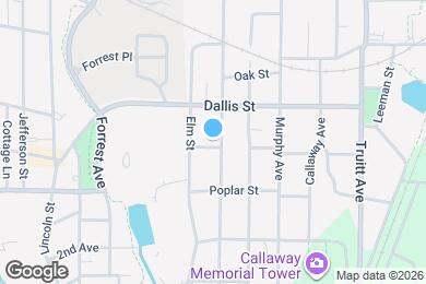 Map image of the property - 808 Park Ave