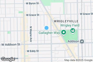 Map image of the property - 1221 W Waveland Ave