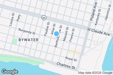 Map image of the property - 900 Bartholomew St