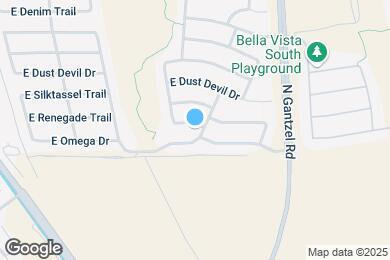 Map image of the property - 1715 E Renegade Trail