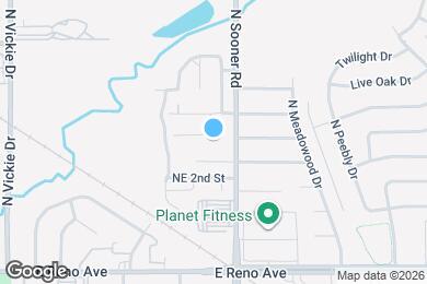 Map image of the property - 5536 Bush Creek Way