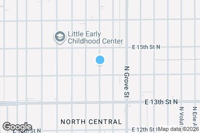 Map image of the property - 1514 N Madison Ave