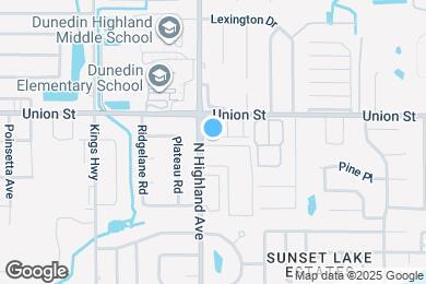 Map image of the property - Highland Park