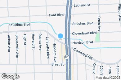 Map image of the property - 1354 Goddard Rd