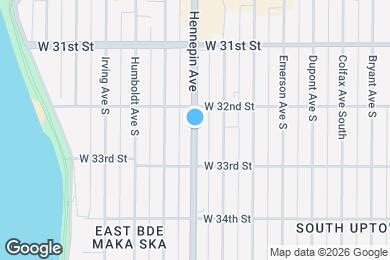Map image of the property - 3237 Hennepin Ave
