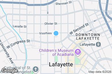 Map image of the property - 615 Lafayette St