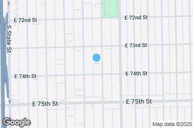 Map image of the property - 7338 S Calumet Ave