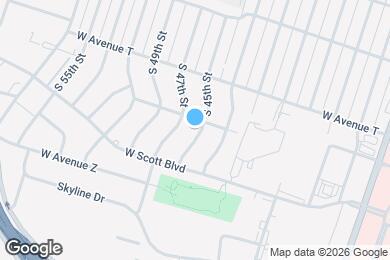 Map image of the property - 2206 S 45th St
