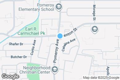 Map image of the property - 1011 Pomeroy Ave