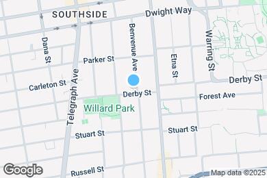 Map image of the property - 2644 Benvenue Ave