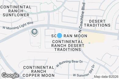 Map image of the property - 9213 N Desert Earth Pl