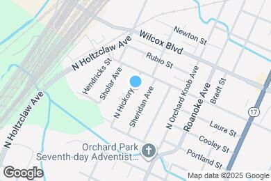 Map image of the property - 1132 N Hickory St