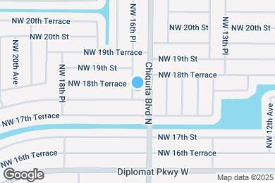 Map image of the property - 1805 NW 16th Pl