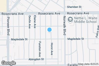 Map image of the property - 14429 Horst Ave