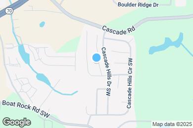 Map image of the property - 822 Cascade Crossing