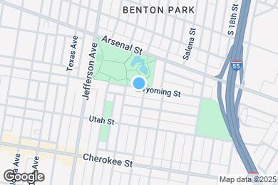 Map image of the property - 2104 Wyoming St