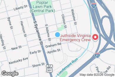 Map image of the property - 600 S Jefferson St