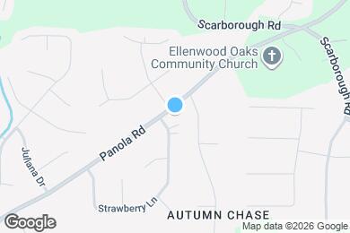 Map image of the property - 1393 Panola Rd