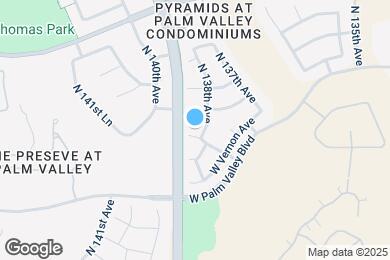 Map image of the property - 13874 W Wilshire Dr