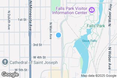 Map image of the property - The Cascade at Falls Park