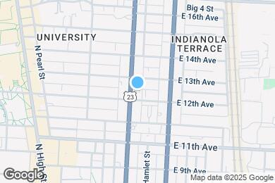 Map image of the property - 1662 Summit St