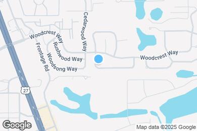 Map image of the property - 1026 Woodflower Way