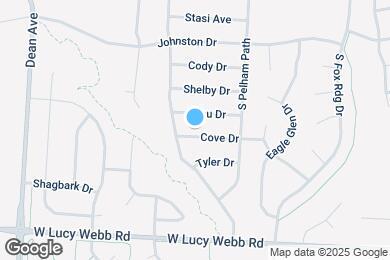 Map image of the property - 1700 Cove Dr
