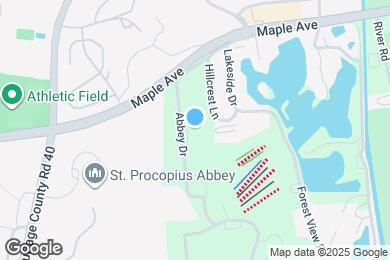 Map image of the property - 5650 Abbey Dr