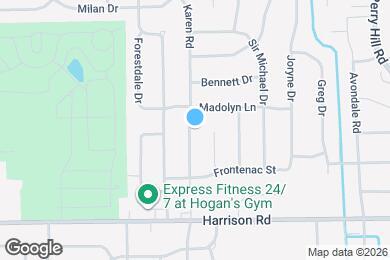 Map image of the property - 875 Karen Rd