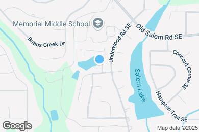 Map image of the property - 3420 Southgate Trail SE