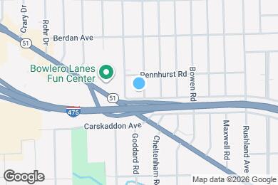 Map image of the property - 3633 Elmhurst Rd