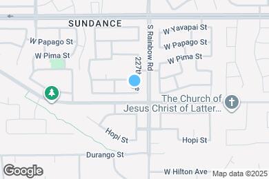 Map image of the property - 22740 W Mohave St
