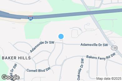 Map image of the property - 3883 Adamsville Dr SW