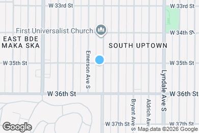 Map image of the property - 3500 Dupont Ave