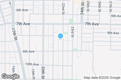 Map image of the property - 810 22nd St