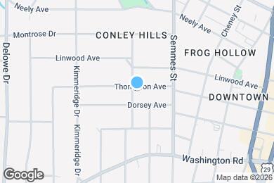 Map image of the property - 1866 Thompson Ave