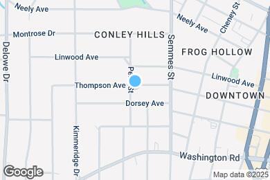 Map image of the property - 1866 Thompson Ave