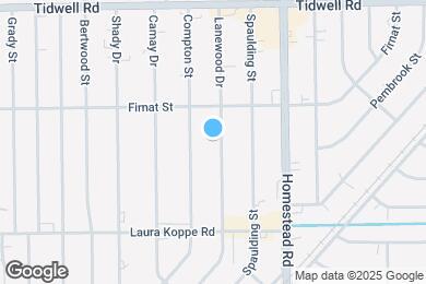 Map image of the property - 9023 Lanewood Dr